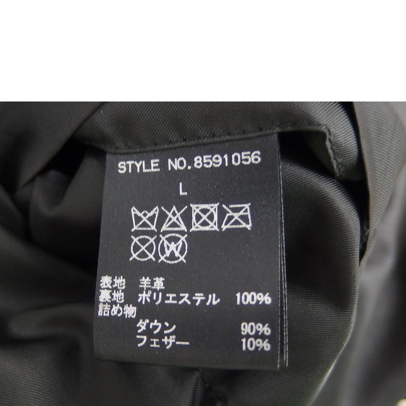 ＬＨＰ　ＰＲＩＶＡＴＥ　ＬＡＢ LHP PRIVATE LAB/ダウンジャケット／ラムレザー//ABランク/82