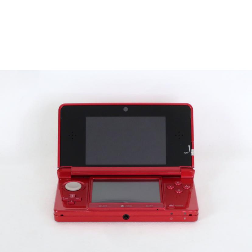Ｎｉｎｔｅｎｄｏ 任天堂/ニンテンドー３ＤＳ／メタリックレッド/CTR-001//CJH125981062/Bランク/81