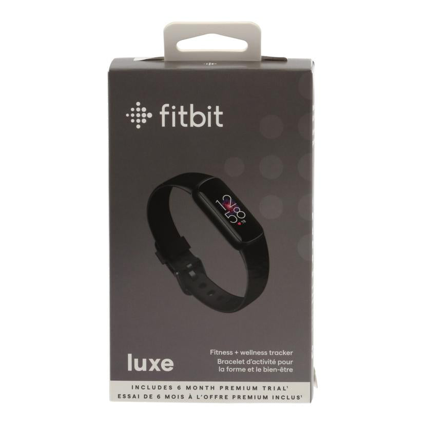 ｆｉｔｂｉｔ フィットビット/フィットネストラッカー／ｆｉｔｂｉｔ　ｌｕｘｅ/FB422BKBK-FRCJK//3A8CA9E0E921/Sランク/09