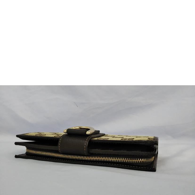 ＧＵＣＣＩ/ＧＧキャンバス二つ折長財布/154256//478442/Aランク/07