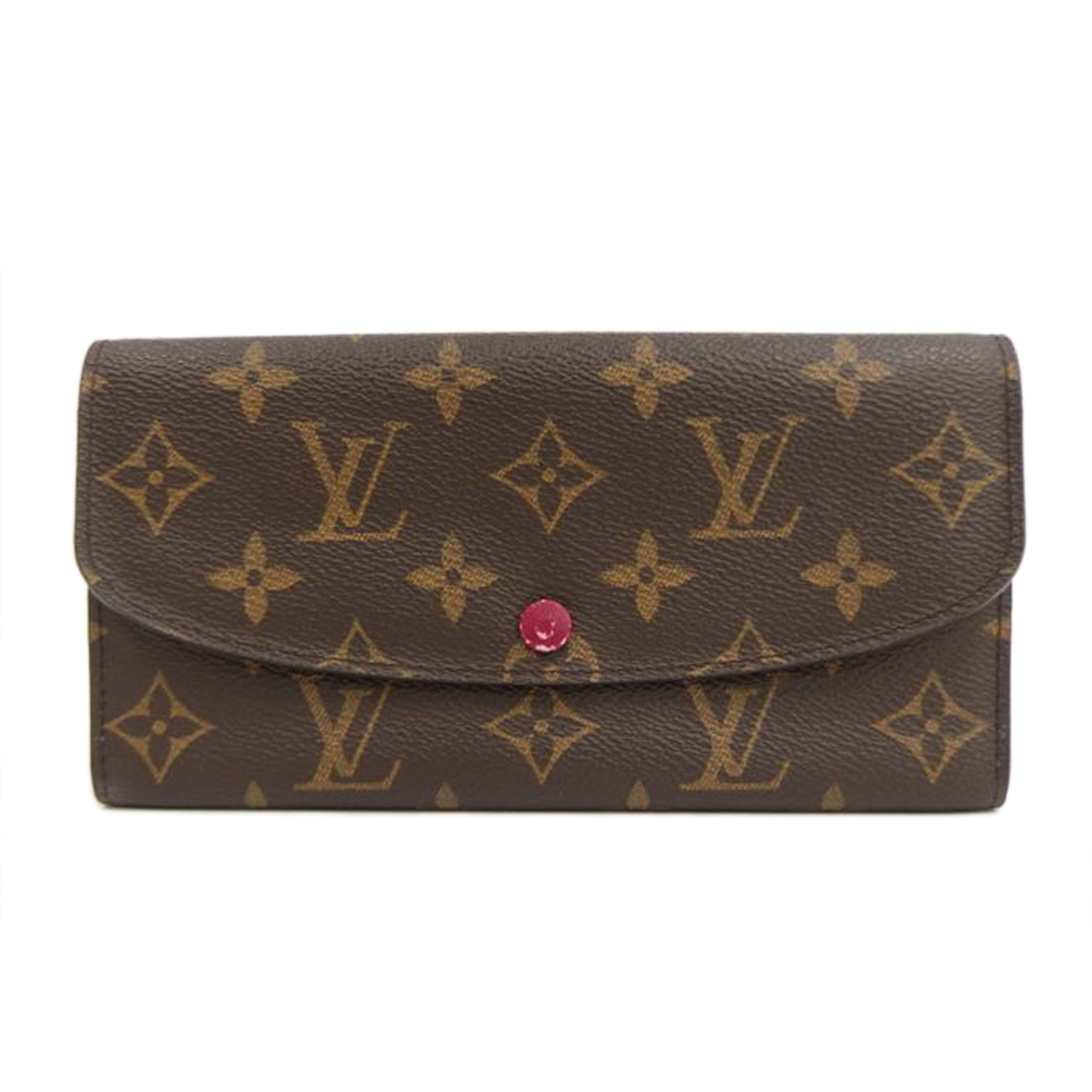 ＬＶ ﾙｲｳﾞｨﾄﾝ/ポルトフォイユ・エミリー／フューシャ/M60697//SN3166/Bランク/82