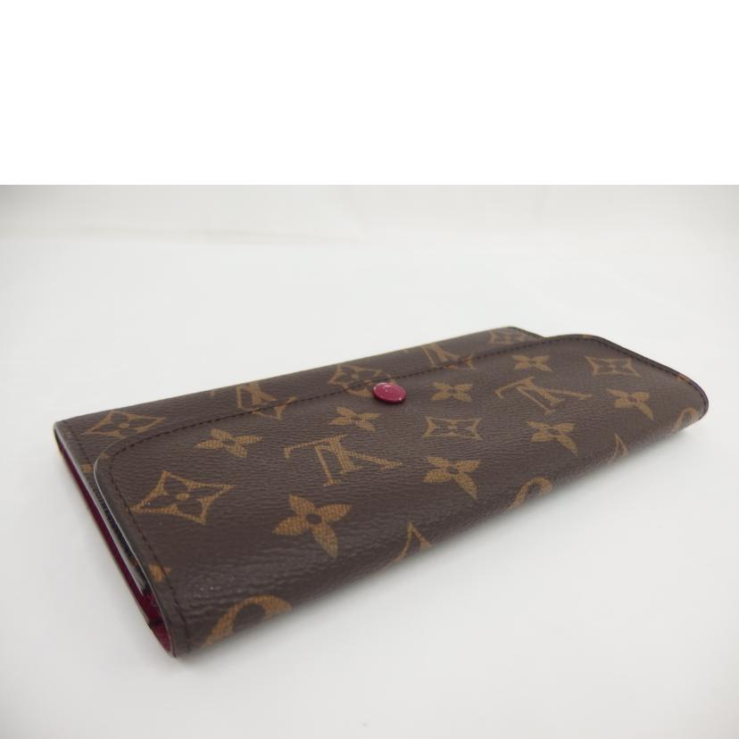 ＬＶ ﾙｲｳﾞｨﾄﾝ/ポルトフォイユ・エミリー／フューシャ/M60697//SN3166/Bランク/82
