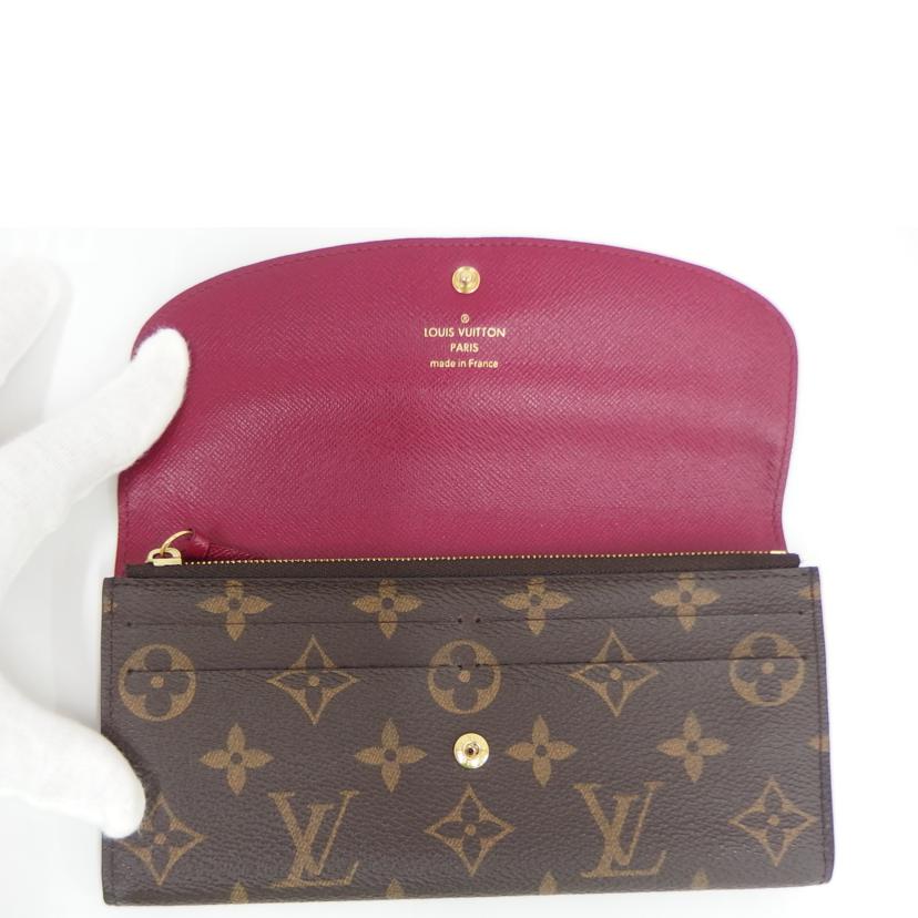 ＬＶ ﾙｲｳﾞｨﾄﾝ/ポルトフォイユ・エミリー／フューシャ/M60697//SN3166/Bランク/82