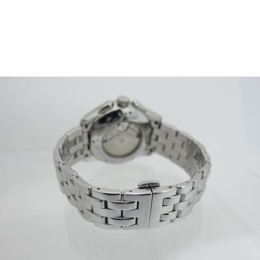 1円★稼働品【ハミルトン】ジャズマスター　デイト　裏スケ　H323150　シルバー文字盤　25石　レザー/白　AT　メンズ腕時計　071＋975 □1円～□ HAMILTON ハミルトン ジャズマスター デイデイト H42565151