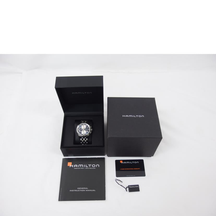 Hamiltonハミルトン自動巻き時計 裏スケ シルバー保証書・箱 新品未使用品 美品 HAMILTON ハミルトン 9721B カーキ フィールド 裏スケ 自動巻き