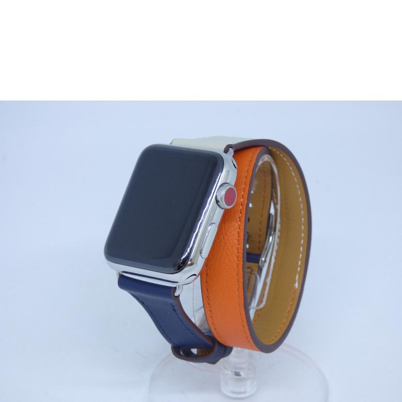Ａｐｐｌｅ アップル/Ａｐｐｌｅ　Ｗａｔｃｈ　Ｈｅｒｍｅｓ　Ｓｅｒｉｅｓ　３　４２ｍｍ/MQMV2J/A//FHLVM0M9J6J7/ABランク/64