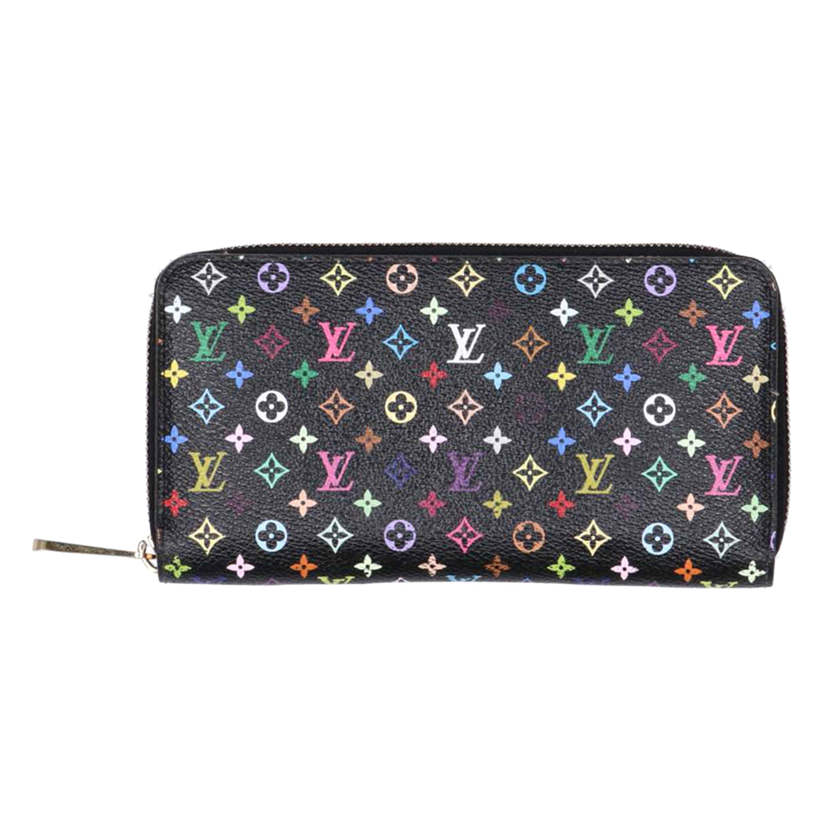 ＬＯＵＩＳＶＵＩＴＴＯＮ ルイヴィトン/ジッピー・ウォレット／マルチカラー／ノワール　/M60243//CA2124/Bランク/75