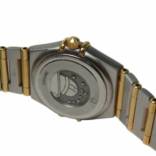 ＯＭＥＧＡ オメガ/コンステレーションミニＳＳ×ＹＧ／ダイヤ／シェル文字盤/1267.70//59979372/Aランク/84