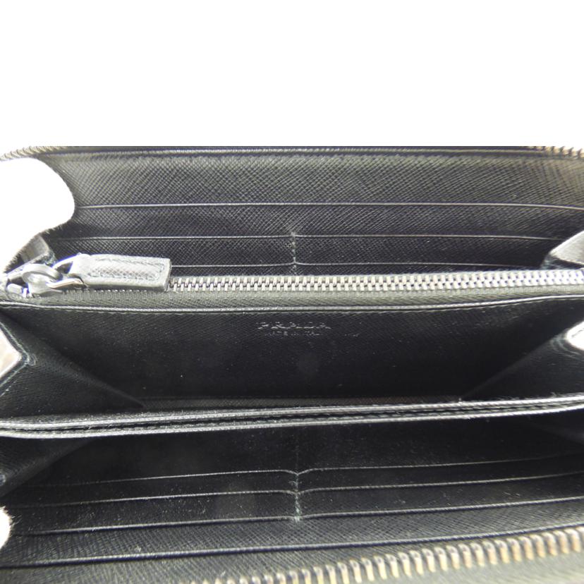 ＰＲＡＤＡ プラダ/サフィアーノラウンドファスナー長財布/2ML317//Bランク/64