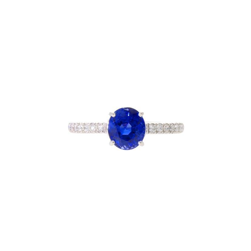 /◎　ＰＴ９００サファイアダイヤリング２．４７／Ｄ０．２５ｃｔ//Aランク/75