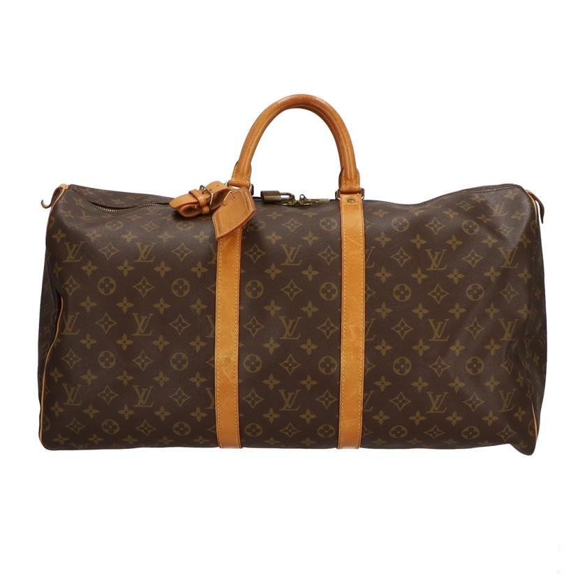 ＬＯＵＩＳ　ＶＵＩＴＴＯＮ ルイヴィトン ルイ・ヴィトン ビトン ショルダーバッグ ハンドバッグ トートバッグ ボストンバッグ トラベルバッグ ブラウン メンズ レディース 定番 人気 ＬＶ 斜め掛け 肩がけ/キーポル　５５／モノグラム/M41424//SP0***/Bランク/75