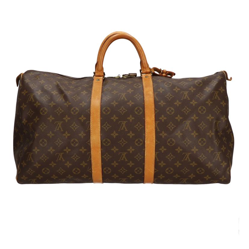 ＬＯＵＩＳ　ＶＵＩＴＴＯＮ ルイヴィトン ルイ・ヴィトン ビトン ショルダーバッグ ハンドバッグ トートバッグ ボストンバッグ トラベルバッグ ブラウン メンズ レディース 定番 人気 ＬＶ 斜め掛け 肩がけ/キーポル　５５／モノグラム/M41424//SP0***/Bランク/75