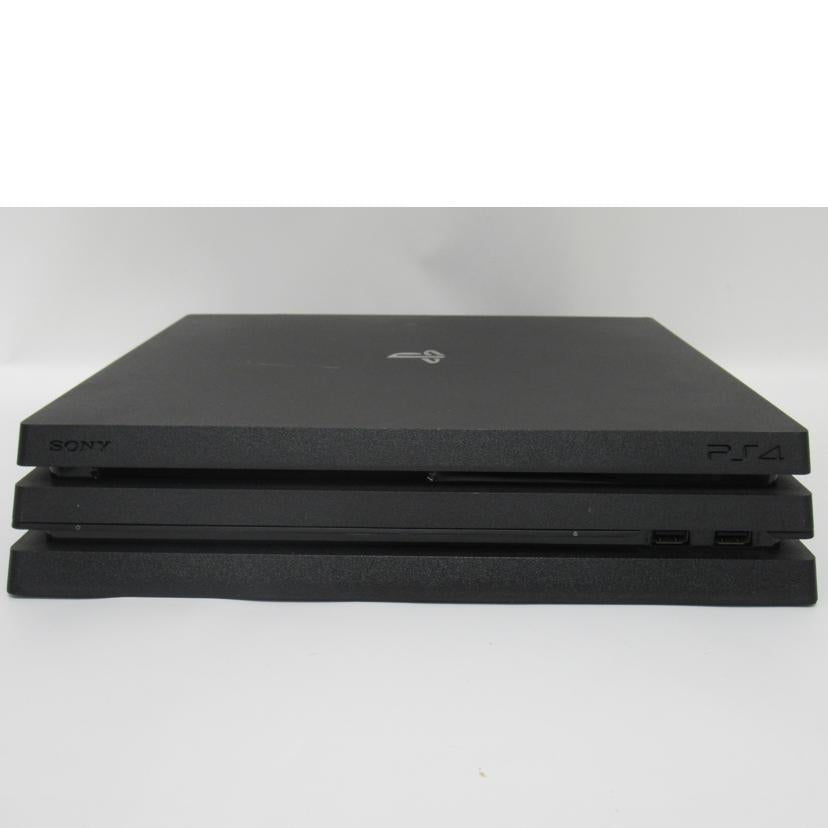 ＳＯＮＹ ｿﾆｰ/ＰｌａｙＳｔａｔｉｏｎ４Ｐｒｏ／ジェット・ブラック/CUH-7100B//02-27452539-1318864/BCランク/63