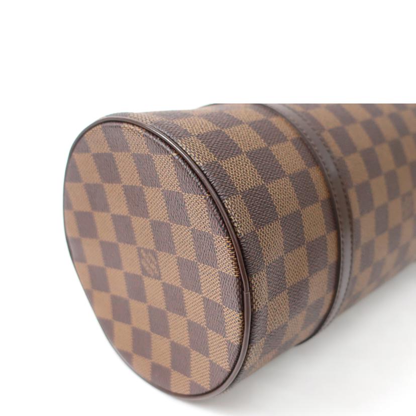ＬＯＵＩＳ　ＶＵＩＴＴＯＮ ルイヴィトン ルイ・ヴィトン ビトン ダミエ・エベヌ 市松模様 ブラウン 茶 ショルダーバッグ ハンドバッグ トートバッグ ブラウン メンズ レディース 定番 人気 ＬＶ 斜め掛け 肩がけ/パピヨン３０／ダミエ／エベヌ/N51303//DU5****/Aランク/65