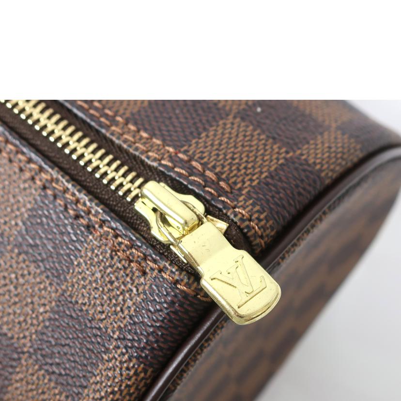 ＬＯＵＩＳ　ＶＵＩＴＴＯＮ ルイヴィトン ルイ・ヴィトン ビトン ダミエ・エベヌ 市松模様 ブラウン 茶 ショルダーバッグ ハンドバッグ トートバッグ ブラウン メンズ レディース 定番 人気 ＬＶ 斜め掛け 肩がけ/パピヨン３０／ダミエ／エベヌ/N51303//DU5****/Aランク/65