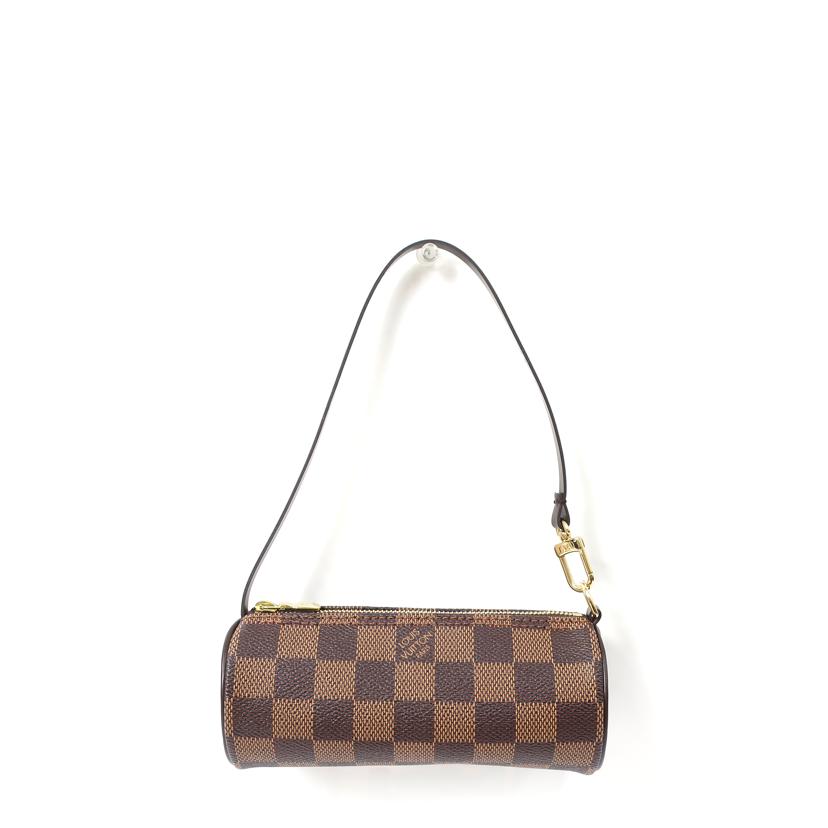 ＬＯＵＩＳ　ＶＵＩＴＴＯＮ ルイヴィトン ルイ・ヴィトン ビトン ダミエ・エベヌ 市松模様 ブラウン 茶 ショルダーバッグ ハンドバッグ トートバッグ ブラウン メンズ レディース 定番 人気 ＬＶ 斜め掛け 肩がけ/パピヨン３０／ダミエ／エベヌ/N51303//DU5****/Aランク/65