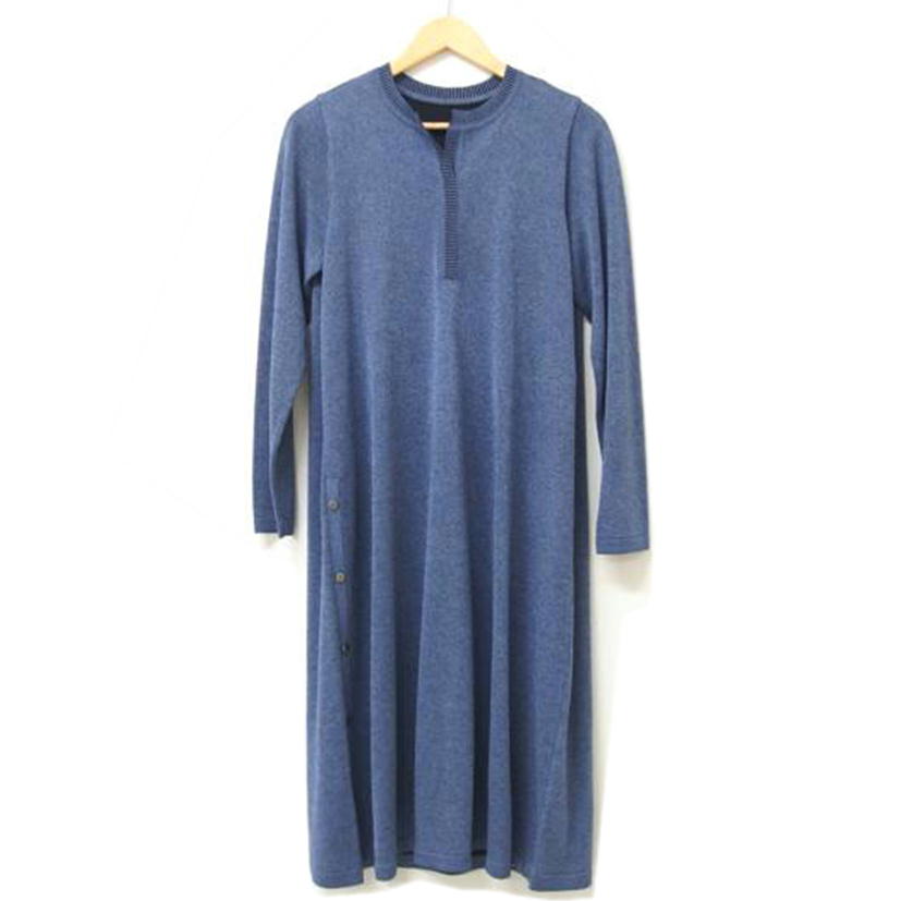 Ｌｅｉｌｉａｎ/Ｌｅｉｌｉａｎ　Ｖネック　ロングワンピース　ブルー　サイズ１１/IS0100278-LL21-10115TM//Aランク/83
