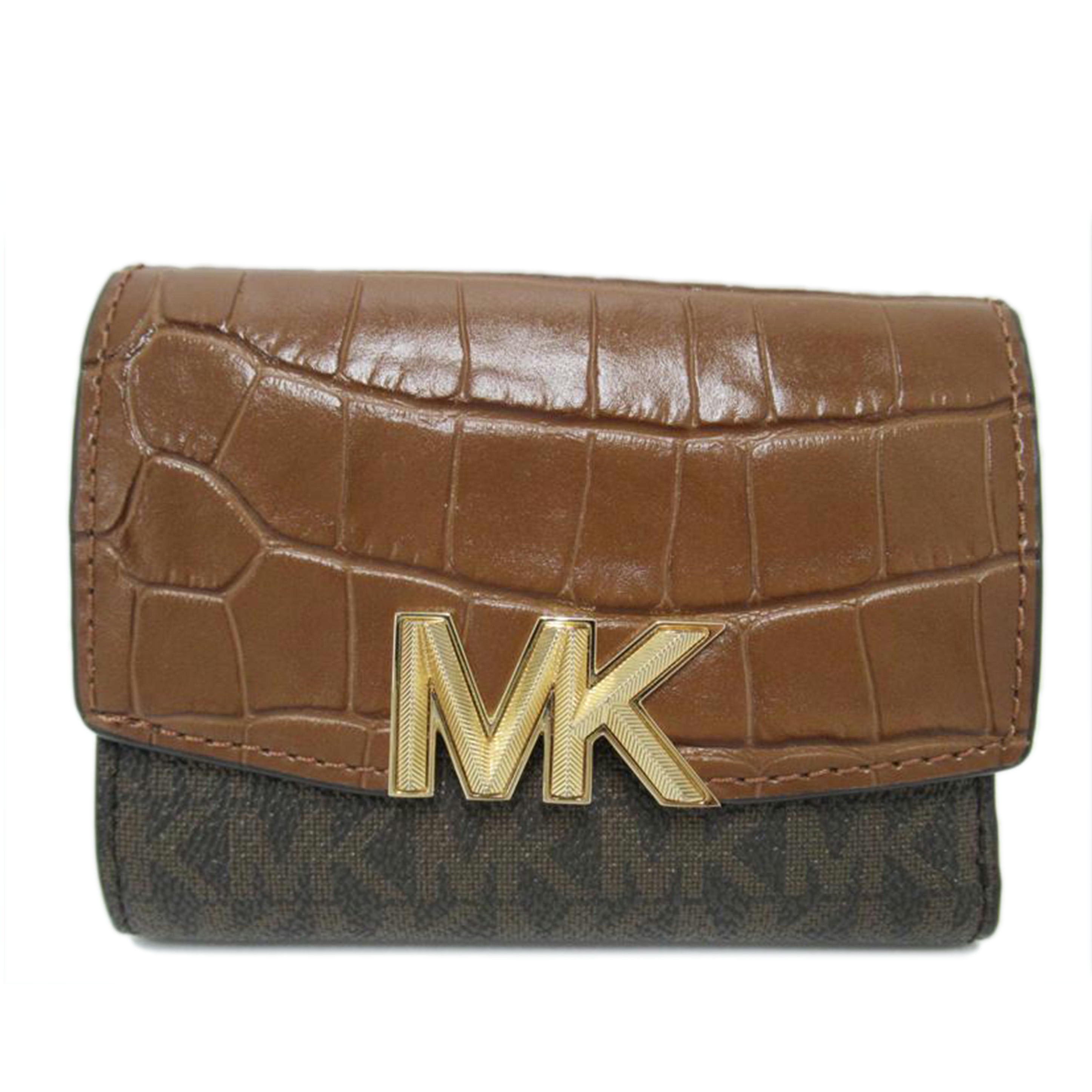 ＭＩＣＨＡＥＬ　ＫＯＲＳ/三つ折り財布／ＭＫシグネチャー・メタル/34F1GCDF8B//ABランク/63