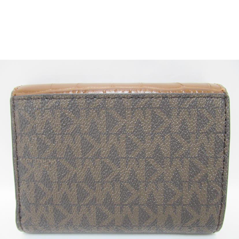 ＭＩＣＨＡＥＬ　ＫＯＲＳ/三つ折り財布／ＭＫシグネチャー・メタル/34F1GCDF8B//ABランク/63