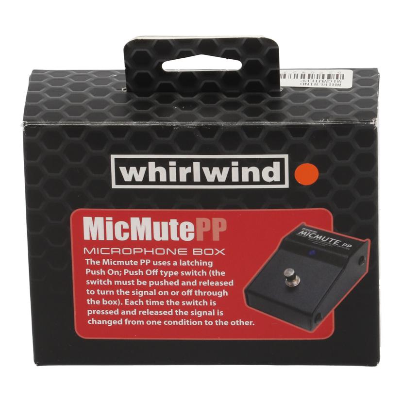 Bestec Audio ベステックオーディオ/パッシブスイッチャー/Whirlwind MICMUTE-PP/楽器関連/Bランク/82【中古】