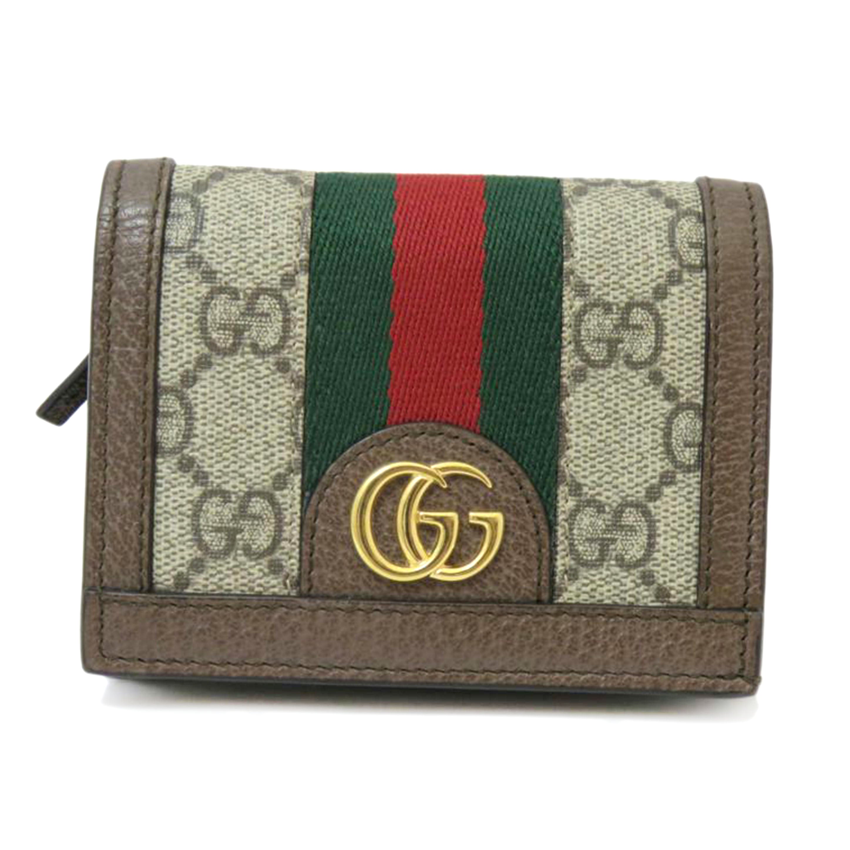 ＧＵＣＣＩ グッチ/オフィディアＧＧカードケースウォレット/523155//0416/ABランク/90