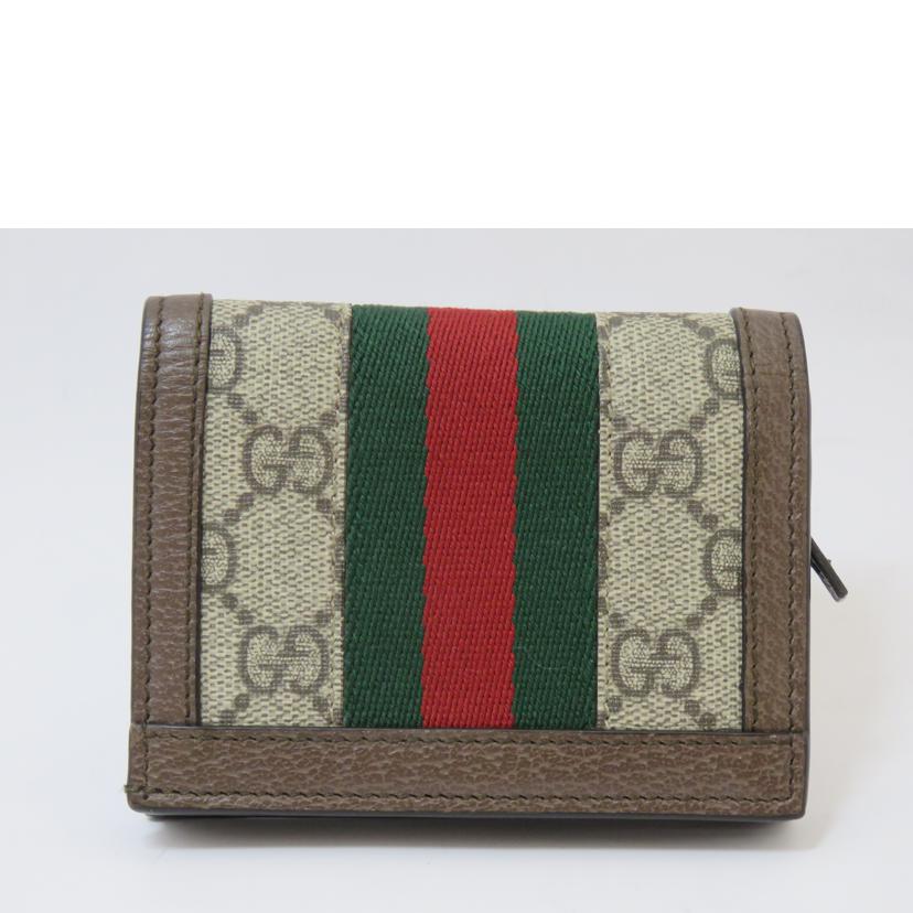 ＧＵＣＣＩ グッチ/オフィディアＧＧカードケースウォレット/523155//0416/ABランク/90