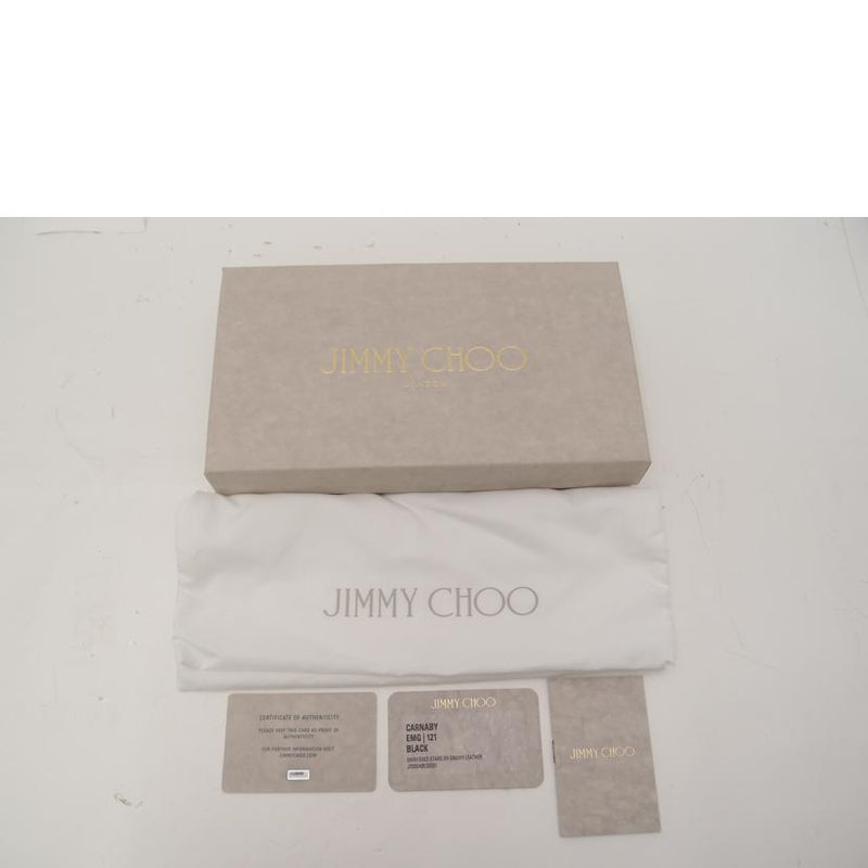 ＪＩＭＭＹ ＣＨＯＯ ジミーチュウ 黒 星 CARNABY EMG/ブランドバッグ