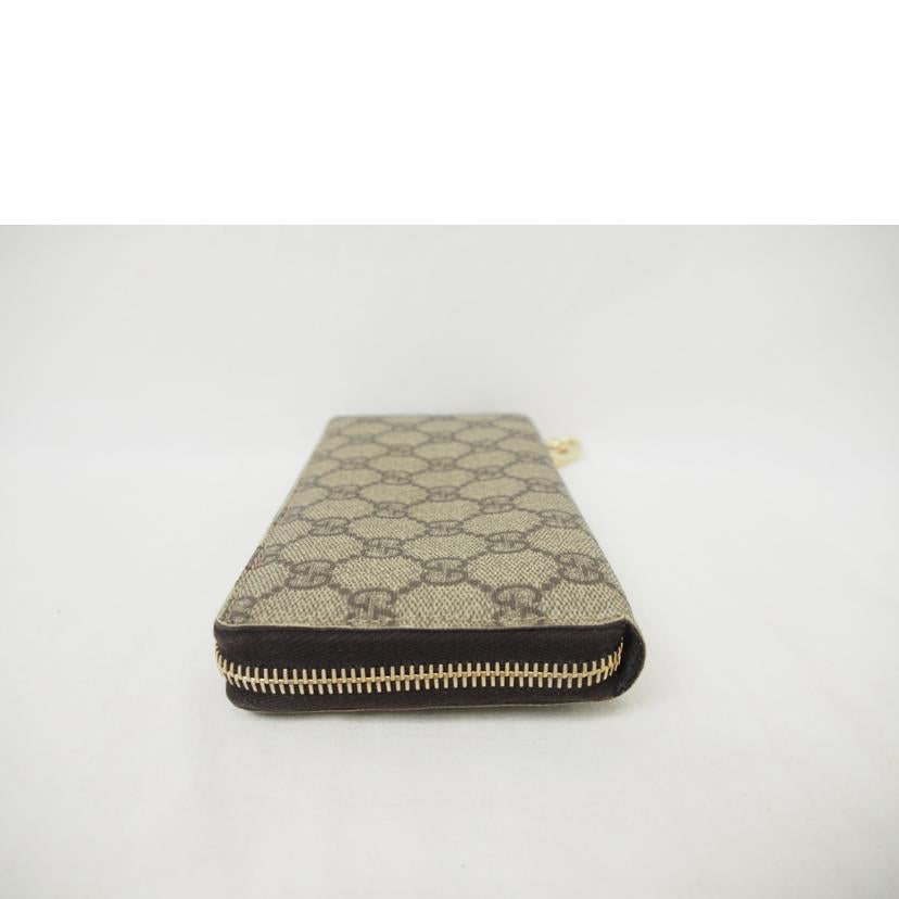 ＧＵＣＣＩ グッチ/ＧＧスプリーム／ラウンドファスナー／長財布/212110//4276/Bランク/78
