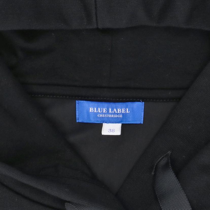 BLUE LABEL CRESTBRIDGE ハードコンパクト裏毛コンビパーカー BLUE
