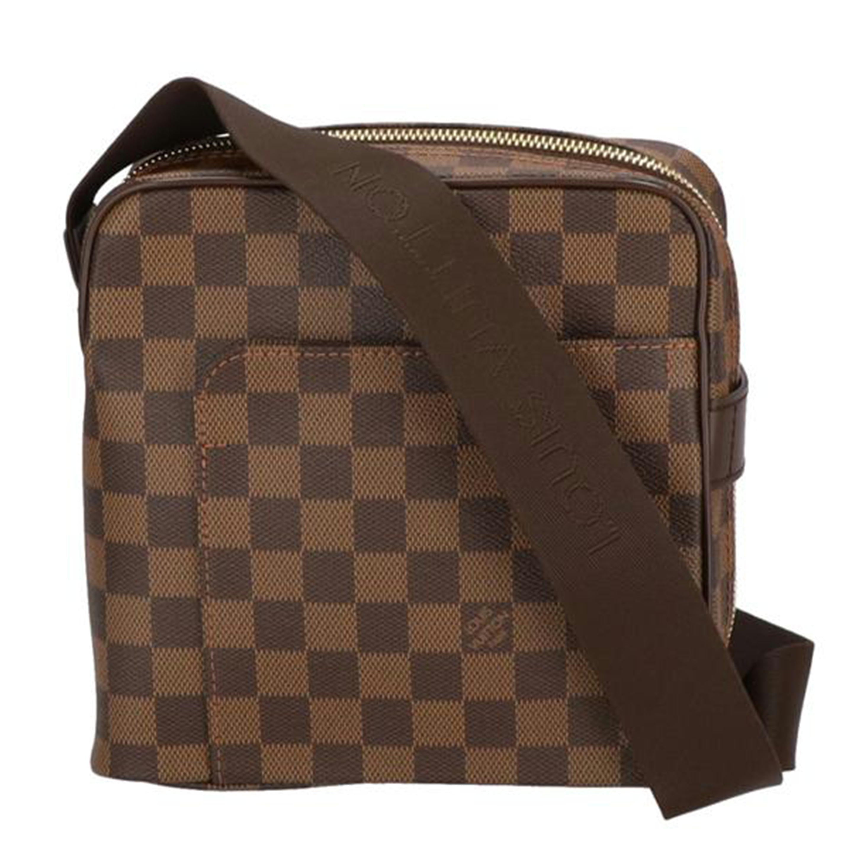 ＬＯＵＩＳ　ＶＵＩＴＴＯＮ ルイヴィトン ルイ・ヴィトン ビトン ダミエ・エベヌ 市松模様 ブラウン 茶 廃盤 ショルダーバッグ ハンドバッグ トートバッグ ブラウン メンズ レディース 定番 人気 ＬＶ 斜め掛け 肩がけ/オラフＰＭ／ダミエ／エベヌ　/N41442//MI0***/Aランク/75