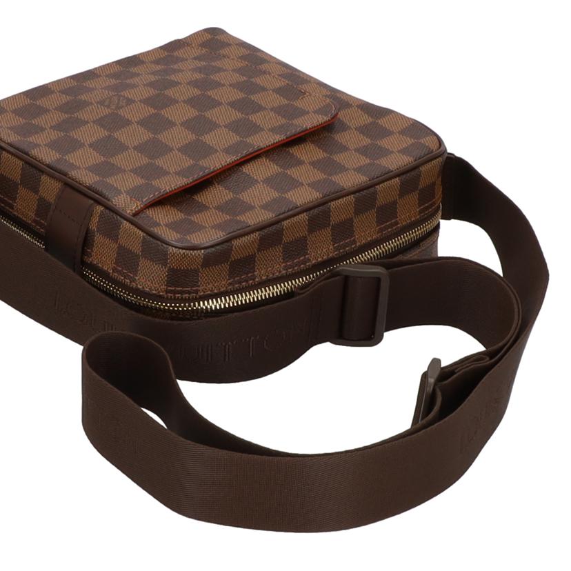 ＬＯＵＩＳ　ＶＵＩＴＴＯＮ ルイヴィトン ルイ・ヴィトン ビトン ダミエ・エベヌ 市松模様 ブラウン 茶 廃盤 ショルダーバッグ ハンドバッグ トートバッグ ブラウン メンズ レディース 定番 人気 ＬＶ 斜め掛け 肩がけ/オラフＰＭ／ダミエ／エベヌ　/N41442//MI0***/Aランク/75