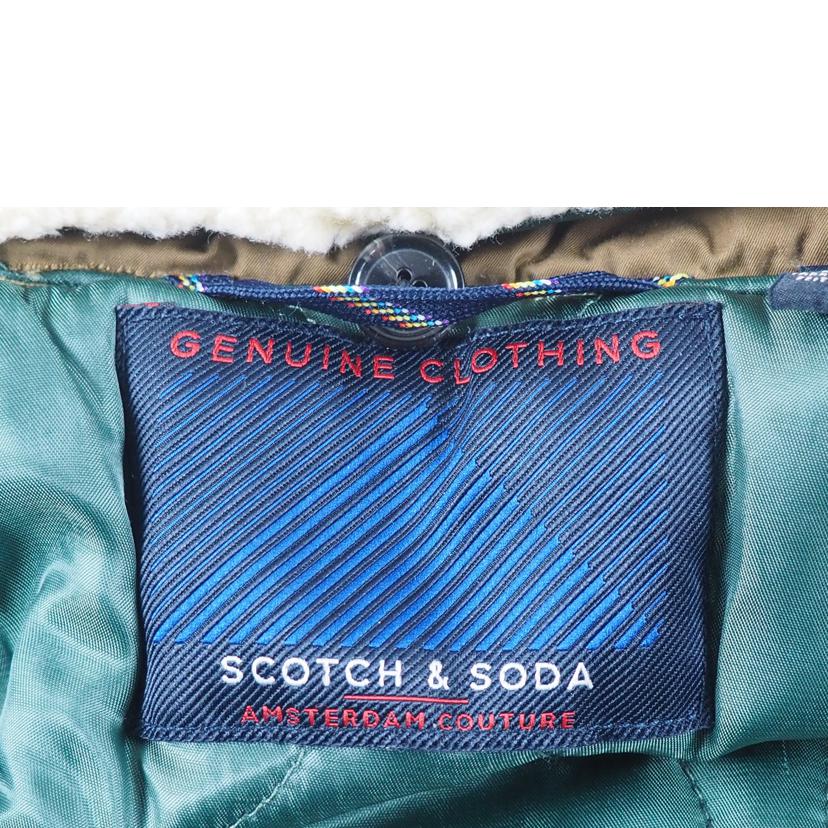 ＳＣＯＴＣＨ＆ＳＯＤＡ　 スコッチアンドソーダ/ＴＥＤＤＹ　ＣＯＬＬＡＲ　ＪＡＣＫＥＴ　ＮＯＩＸ　ボア付きボンバージャケット//ABランク/79