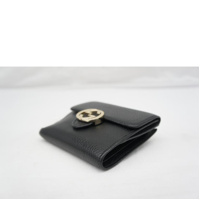 ＧＵＣＣＩ グッチ/インターロッキング折り財布/615525//1147/ABランク/05
