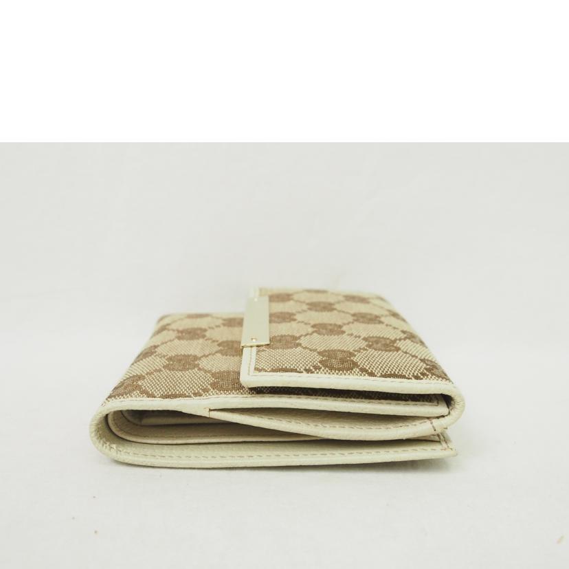 ＧＵＣＣＩ/ＧＧキャンバス／２つ折り財布/112664//478442/Bランク/78