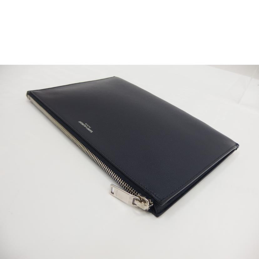 ＳＡＩＮＴＬＡＵＲＥＮＴ　 ｻﾝﾛｰﾗﾝ/クラッチレザー／ネイビー/375950//Aランク/82