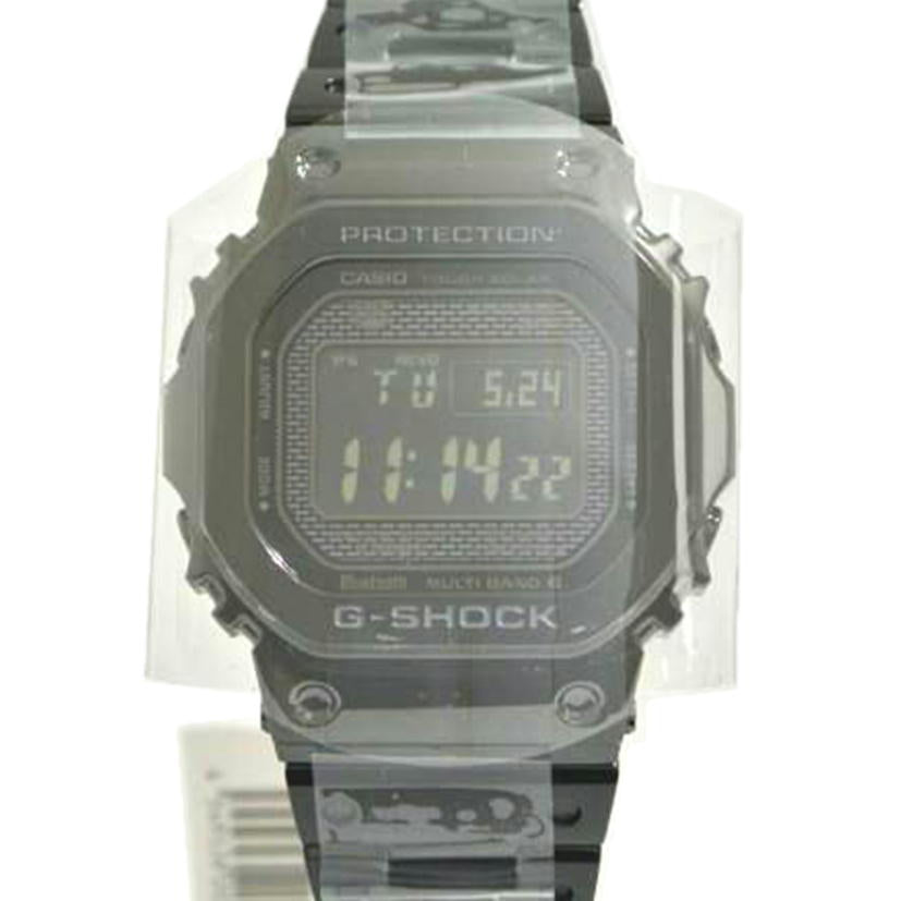 ＣＡＳＩＯ カシオ/Ｇ－ＳＨＯＣＫ　ソーラー電波Ｂｌｕｅｔｏｏｔｈ四角　黒/GMW-B5000GD//211344A0229/Sランク/87