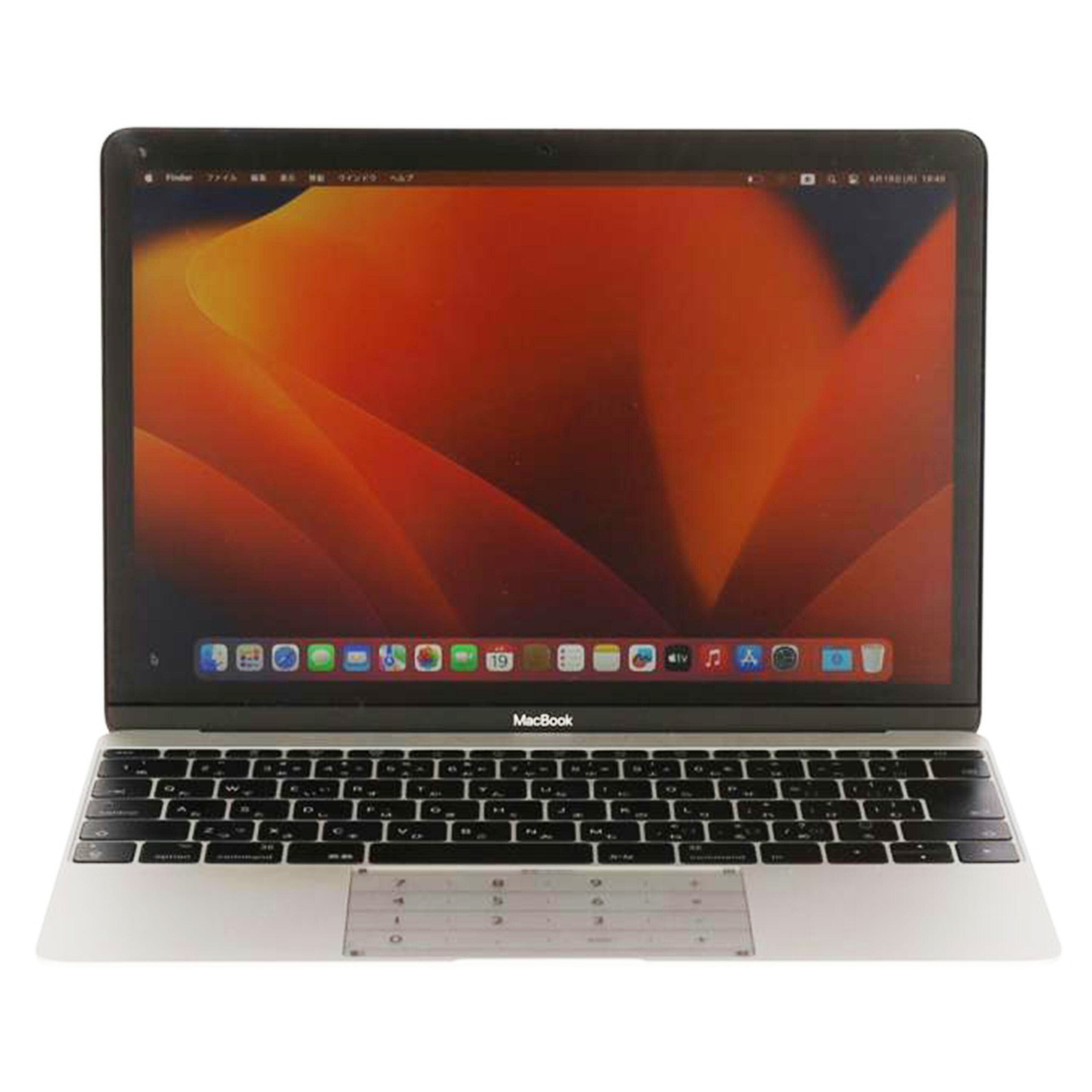 Ａｐｐｌｅ アップル/ＭａｃＢｏｏｋ　１２インチ/A1534//SC02TT01CHH2F/ABランク/75