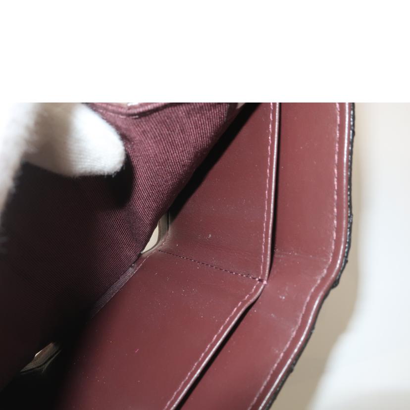 ＣＨＡＮＥＬ シャネル/スモールフラップウォレット　三つ折り財布　ブラック　ミニ財布//315*****/ABランク/65