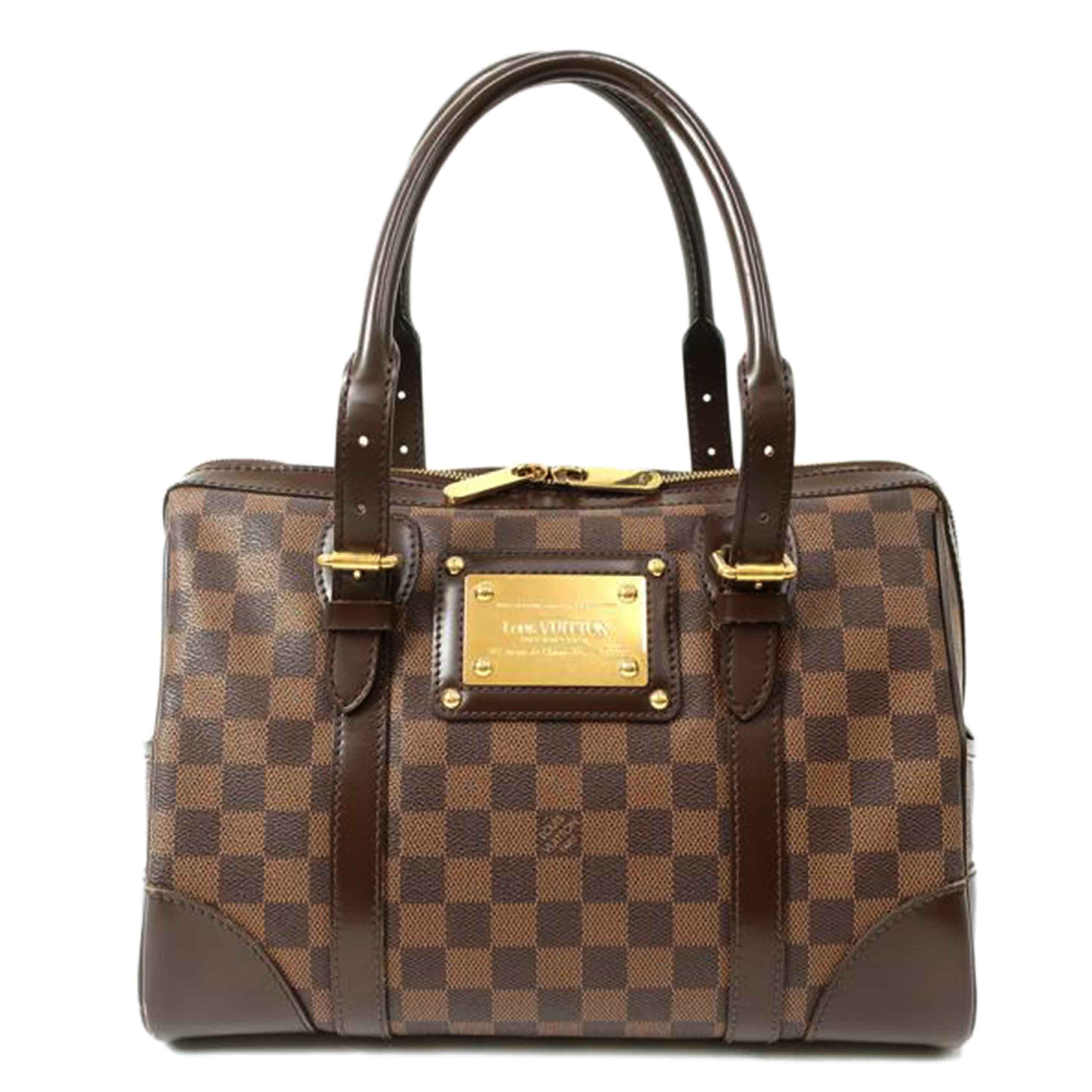ＬＯＵＩＳ　ＶＵＩＴＴＯＮ ルイヴィトン ルイ・ヴィトン ビトン ダミエ・エベヌ 市松模様 ブラウン 茶 ショルダーバッグ ハンドバッグ トートバッグ ブラウン メンズ レディース 定番 人気 ＬＶ 斜め掛け 肩がけ/バークレー／ダミエ／エベヌ　ハンドバッグ/N52000//ABランク/65