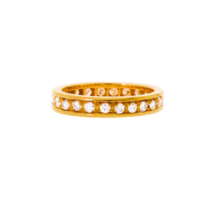 /　Ｋ１８ダイヤリング０．５５ｃｔ　３．３ｇ//ABランク/75