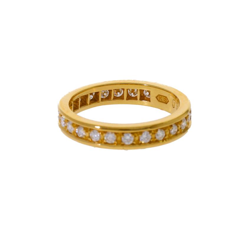 /　Ｋ１８ダイヤリング０．５５ｃｔ　３．３ｇ//ABランク/75