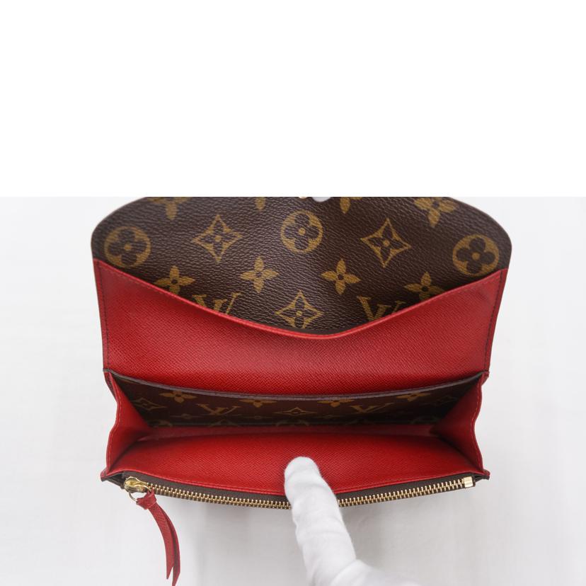 ＬＯＵＩＳ　ＶＵＩＴＴＯＮ ルイヴィトン/ポルトフォイユ・エミリー／モノグラム／ルージュ/M63544//CA1140/ABランク/67
