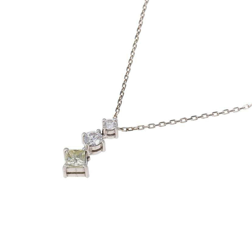 /　ＰＴ９００／８５０ダイヤネックレス０．５０／０．３１ｃｔ//ABランク/75