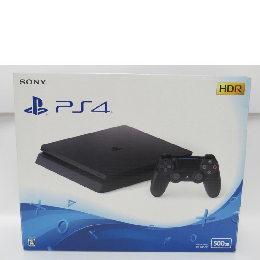 ＳＯＮＹ ソニー/ＰｌａｙＳｔａｔｉｏｎ４／ジェット・ブラック／５００ＧＢ/CUH-2100A B01//00-27452436-0298921/ABランク/63