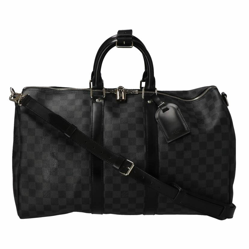 ＬＯＵＩＳ　ＶＵＩＴＴＯＮ ルイ・ヴィトン/キーポル・バンドリエール４５／ダミエ・グラフィット/N41418//MB0***/Aランク/75