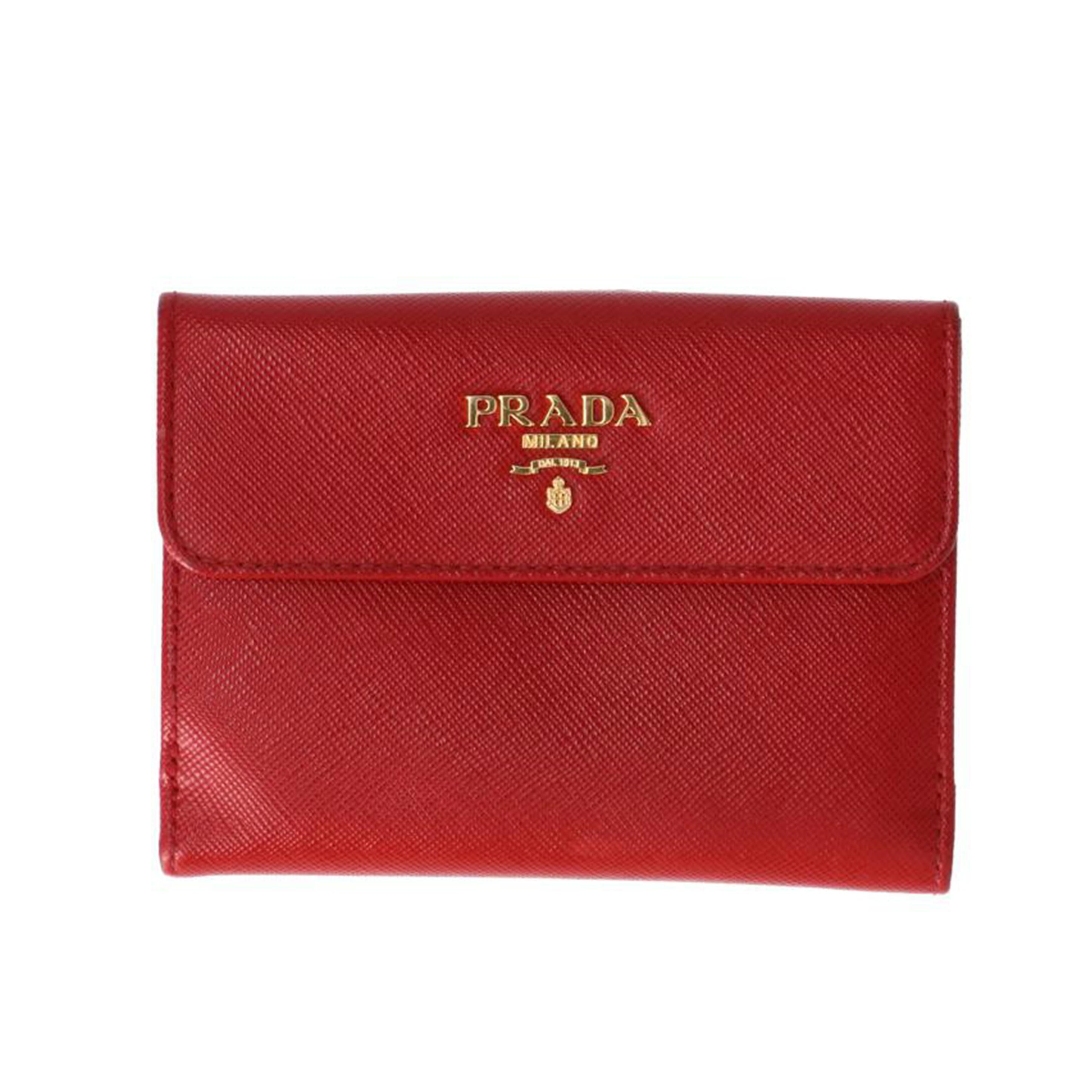 ＰＲＡＤＡ プラダ　財布　/サフィアーノコンパクトウォレット//203/ABランク/75