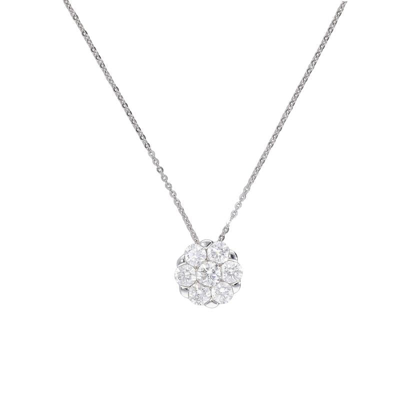/　Ｋ１８／Ｋ１８ＷＧダイヤネックレス０．７２ｃｔ//Aランク/75