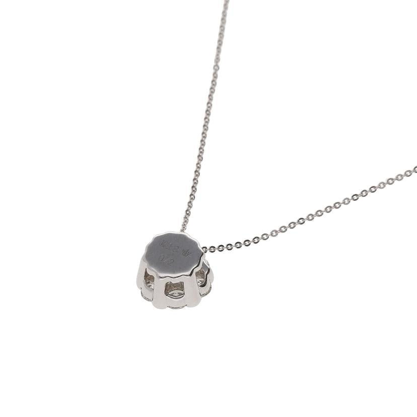 /　Ｋ１８／Ｋ１８ＷＧダイヤネックレス０．７２ｃｔ//Aランク/75