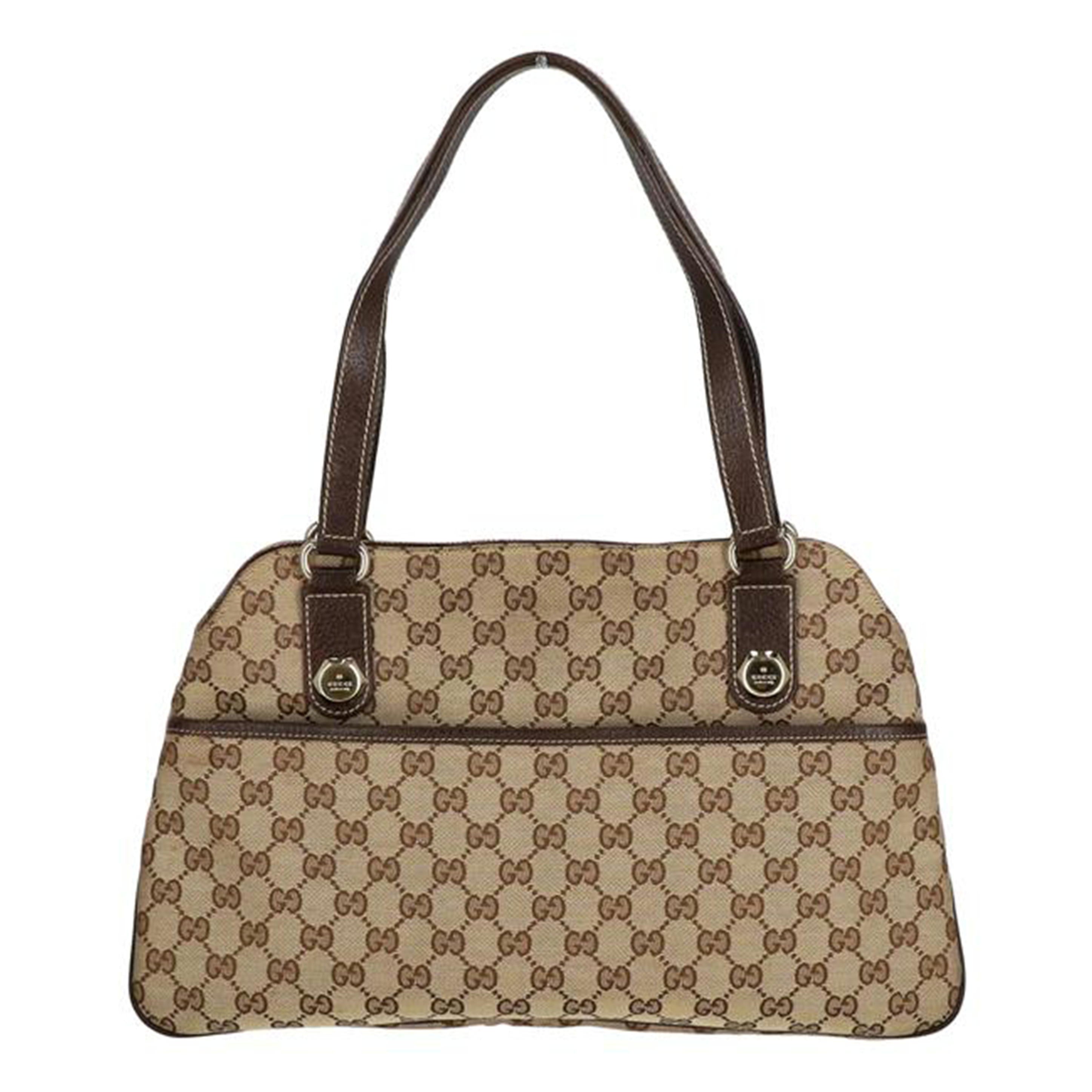 ＧＵＣＣＩ グッチ/ＧＧ柄キャンバストートバッグ/163288//344*/Bランク/75