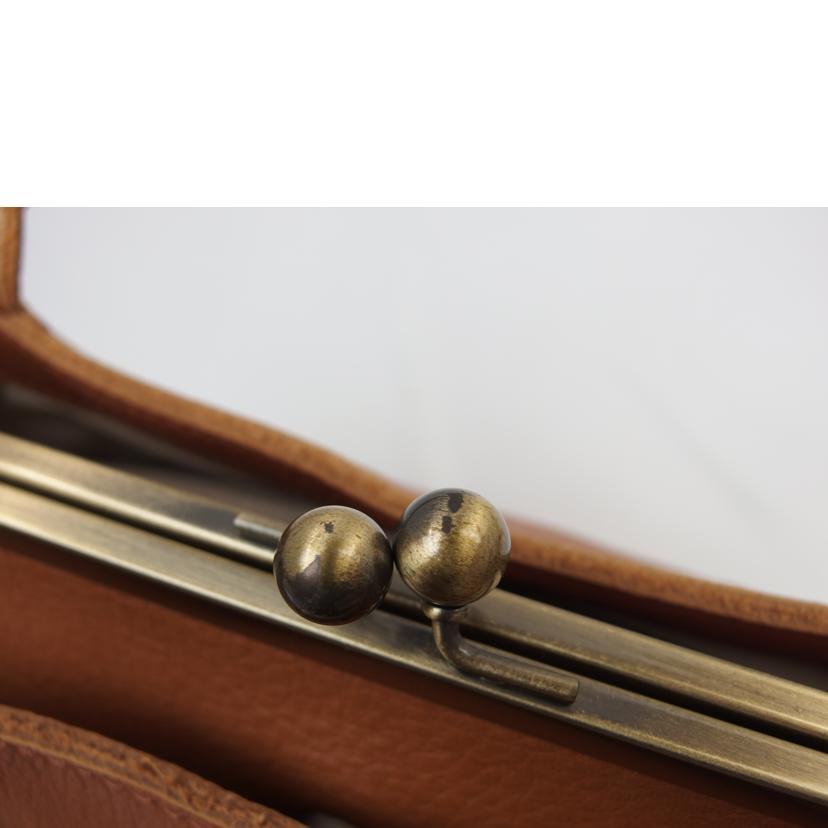 Ｋａｎｍｉ カンミ/カンミ　がま口レザートートバッグ　キャメル　//ABランク/83